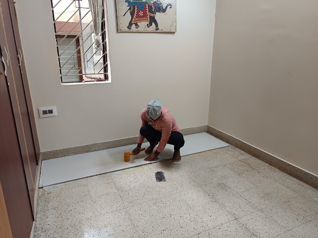 Tiling directly over existing mosaic tiles